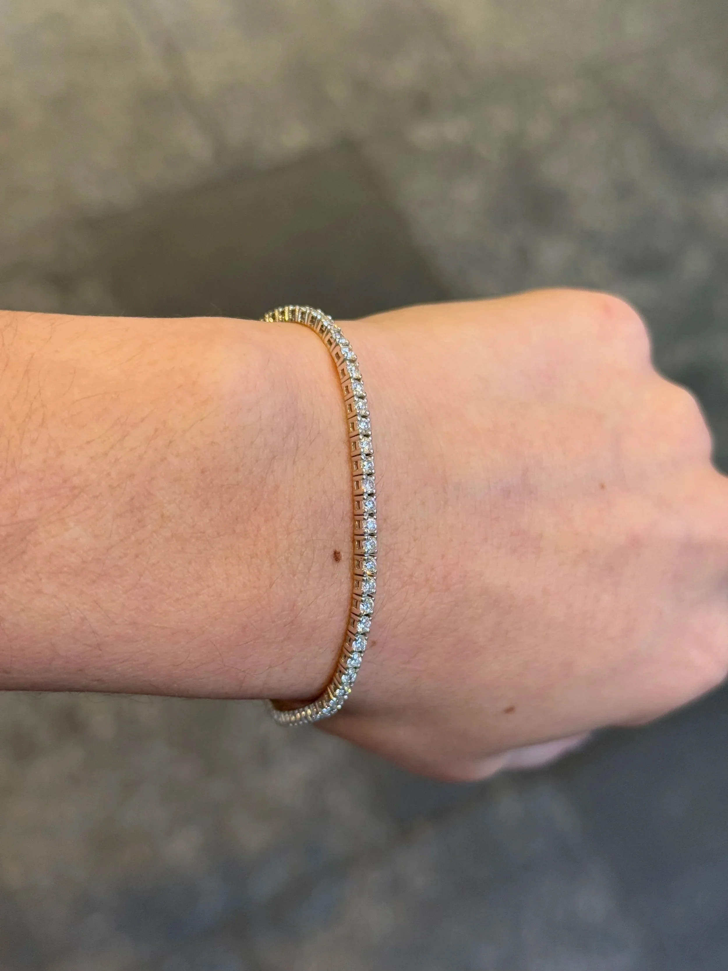3ct Tennis Bracelet - Image 3