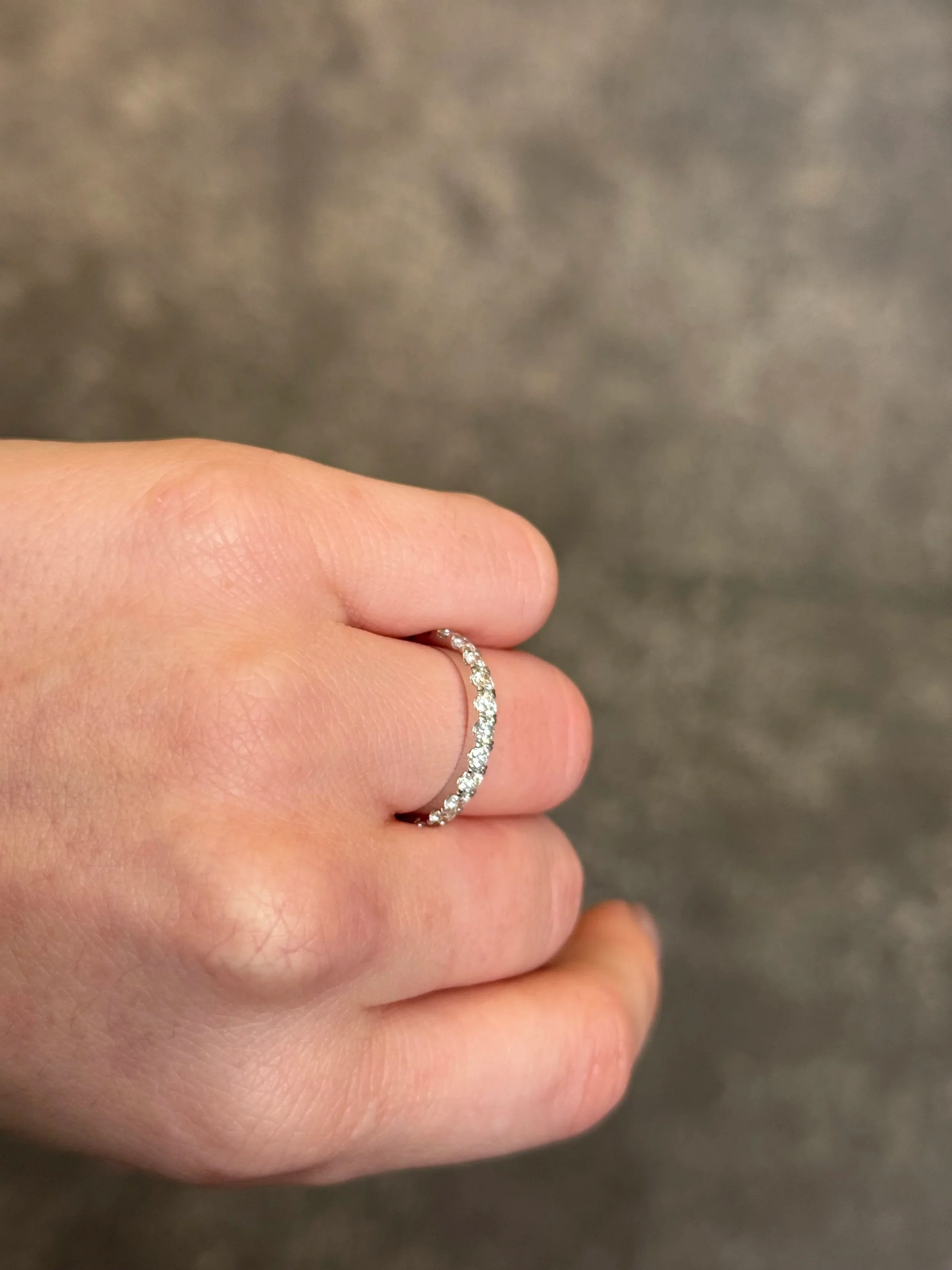 Ladies 1.50ct Eternity Wedding Band - Image 3