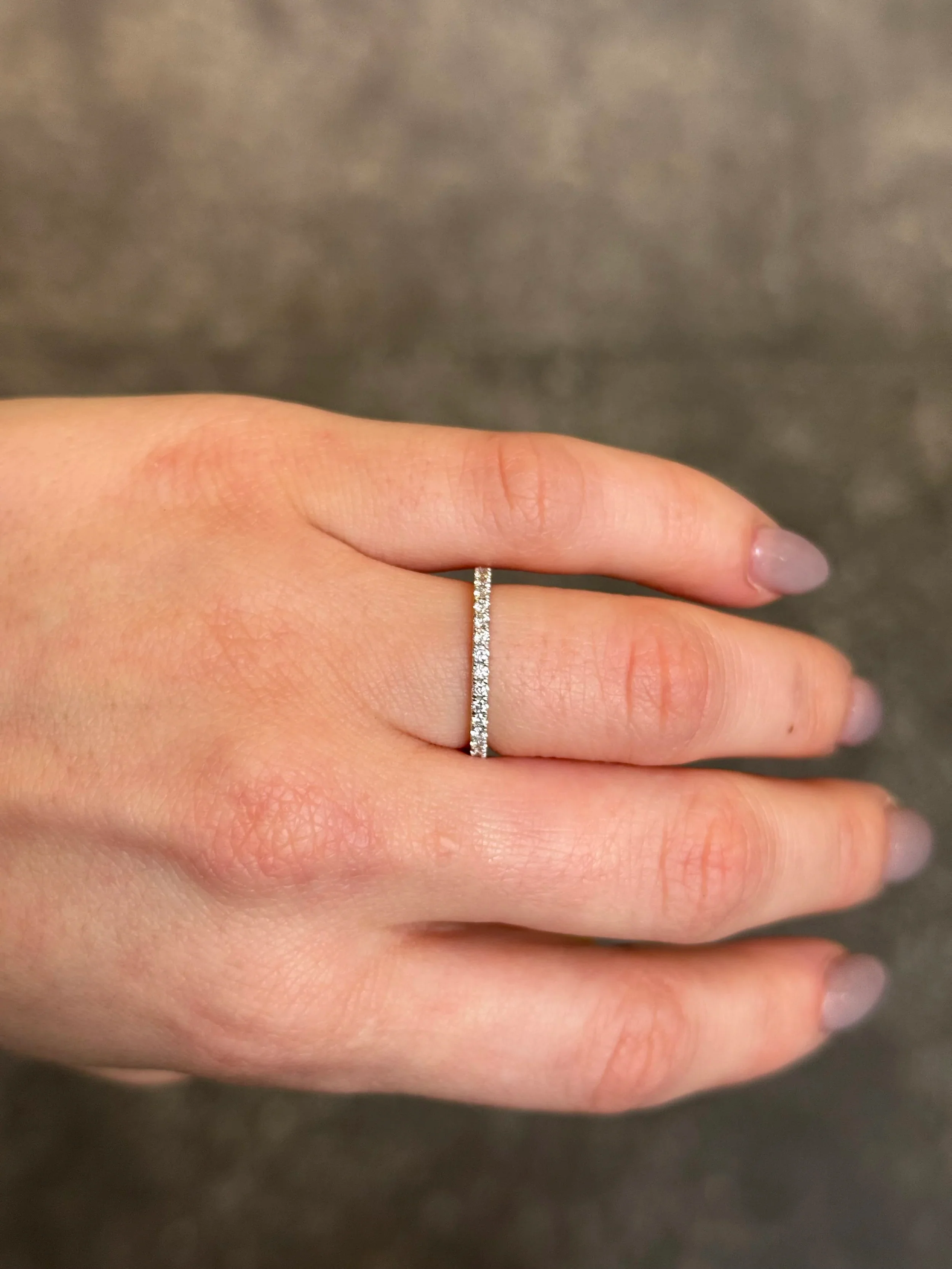 Ladies .50ct Eternity Wedding Band - Image 2