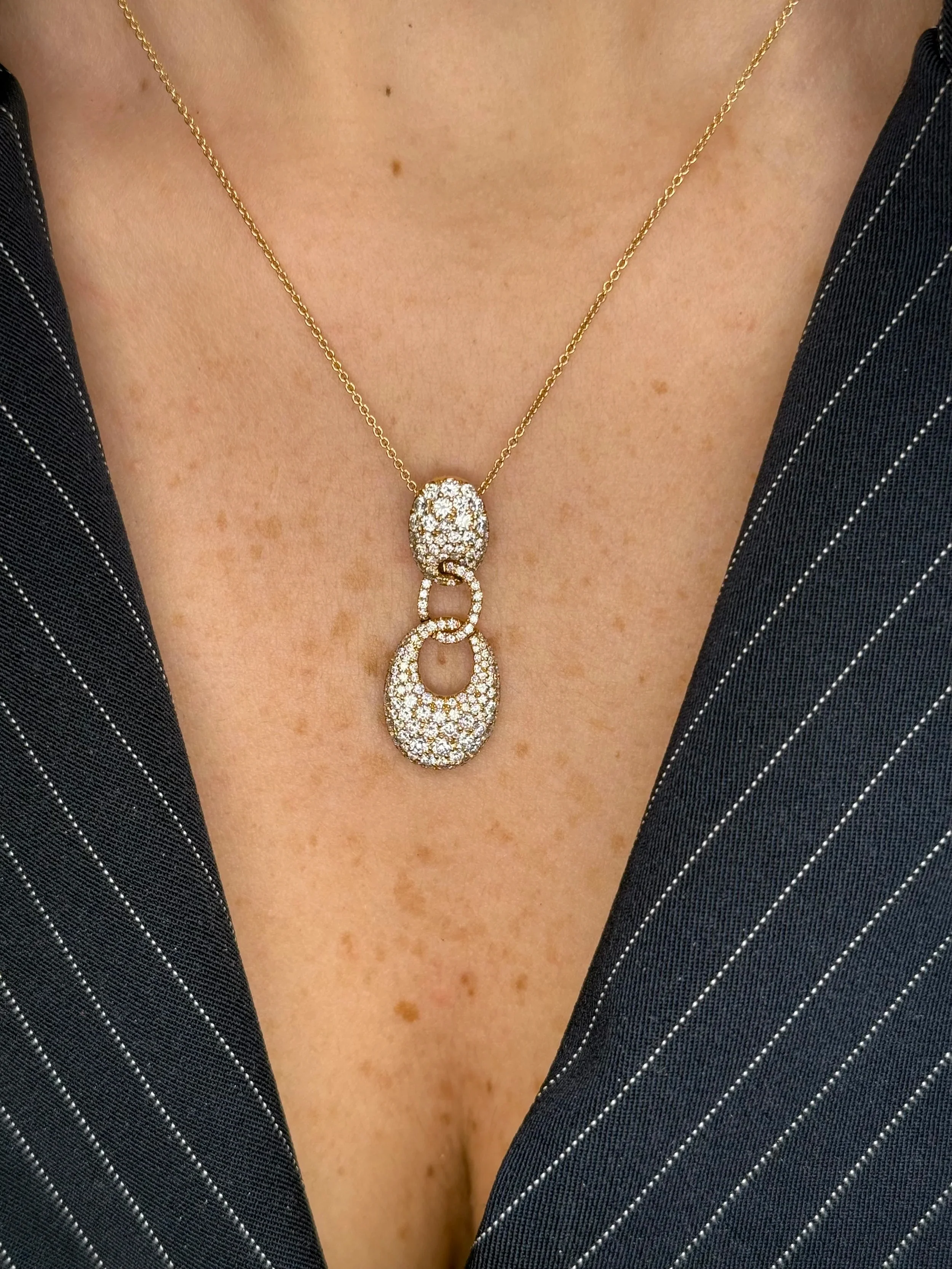 Ladies Pave Set Pendant - Image 2