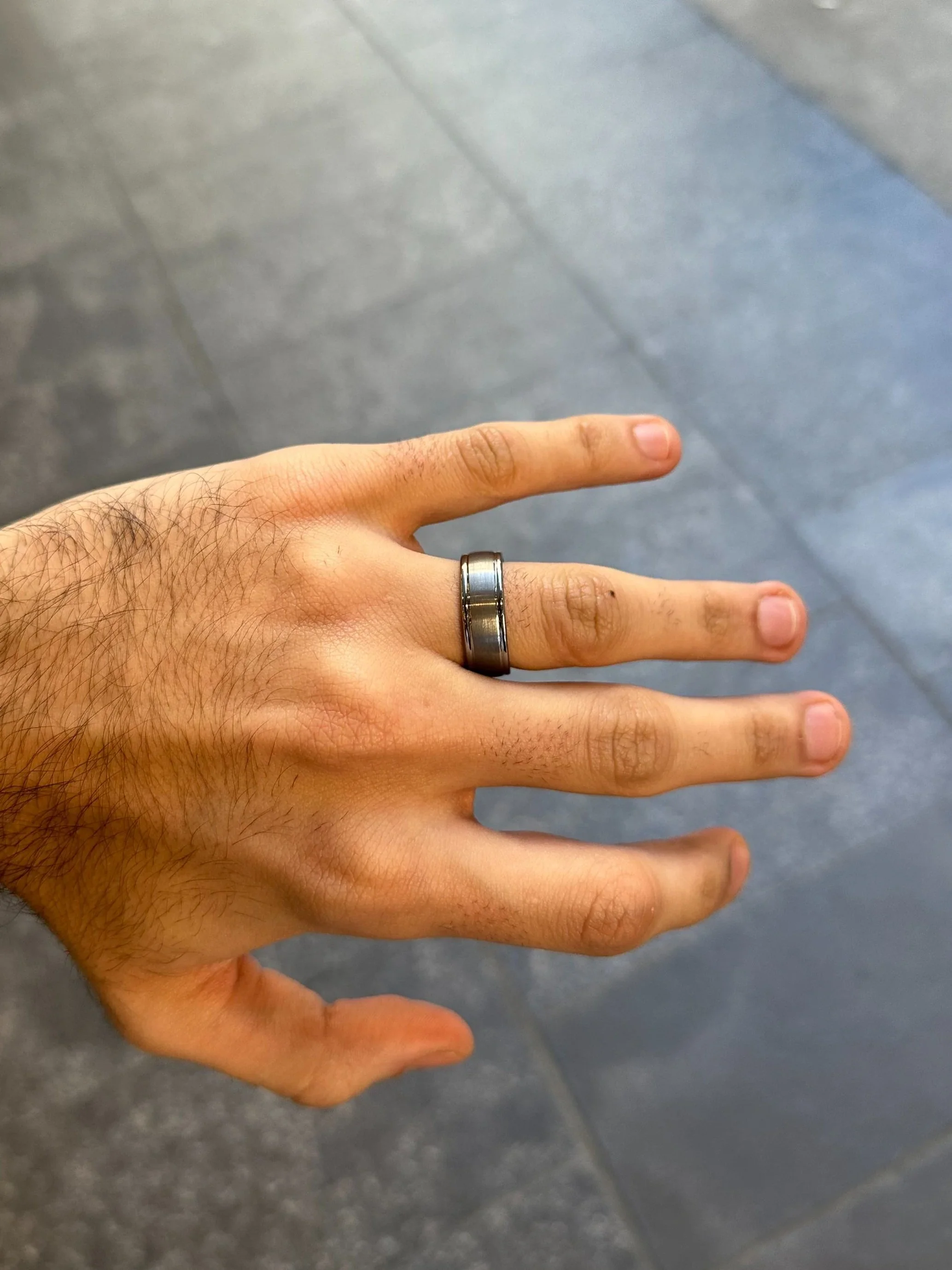 Men’s Tungsten Wedding Band - Image 2